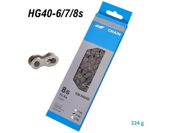 Cadena Shimano CN-HG40 6-7-8 speed