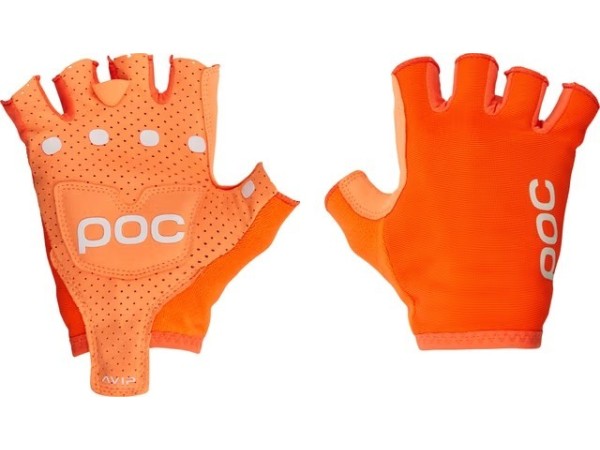 Guantes Cortos Poc Avip Zink Naranja