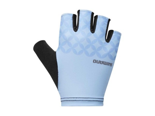 Guantes Shimano Cortos Sumire Aqua Blue - Mujer