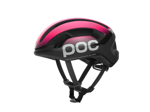 Casco Poc Omne Lite Road Cycling Fluorescent Pink/Uranium Black