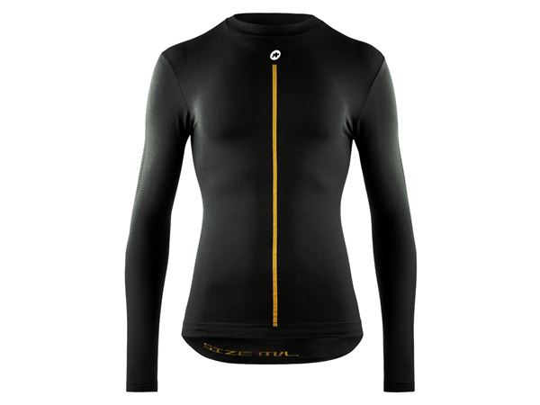 CAMISETA INTERIOR ASSOS SPRING FALL LS SKIN LAYER - BLACK