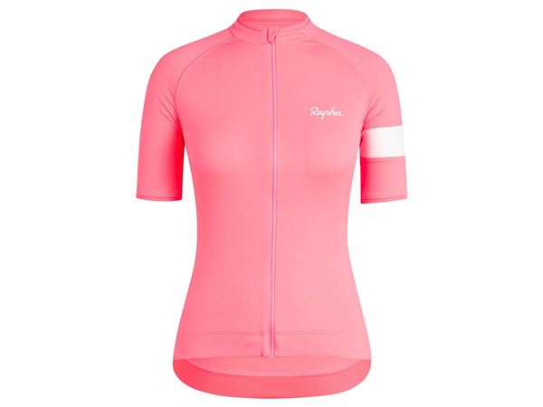 MAILLOT RAPHA WOMENS CORE JERSEY - ROSA