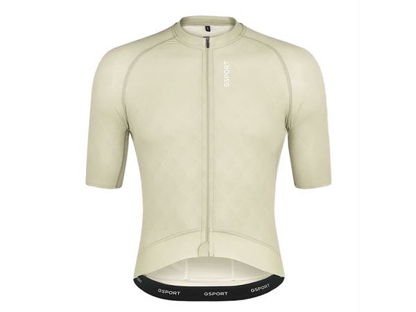 MAILLOT CORTO GSPORT PRO TEAM HOMBRE - ZEPHIR (MARFIL)