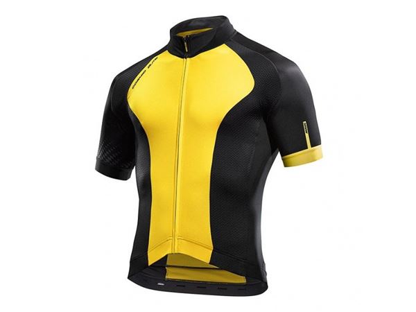 MAILLOT CORTO MAVIC COSMIC ELITE JERSEY - YELLOW / BLACK