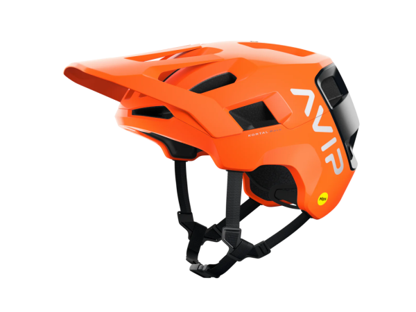 Casco Poc Kortal Race MIPS Fluorescent Orange AVIP/Uranium Black Matt